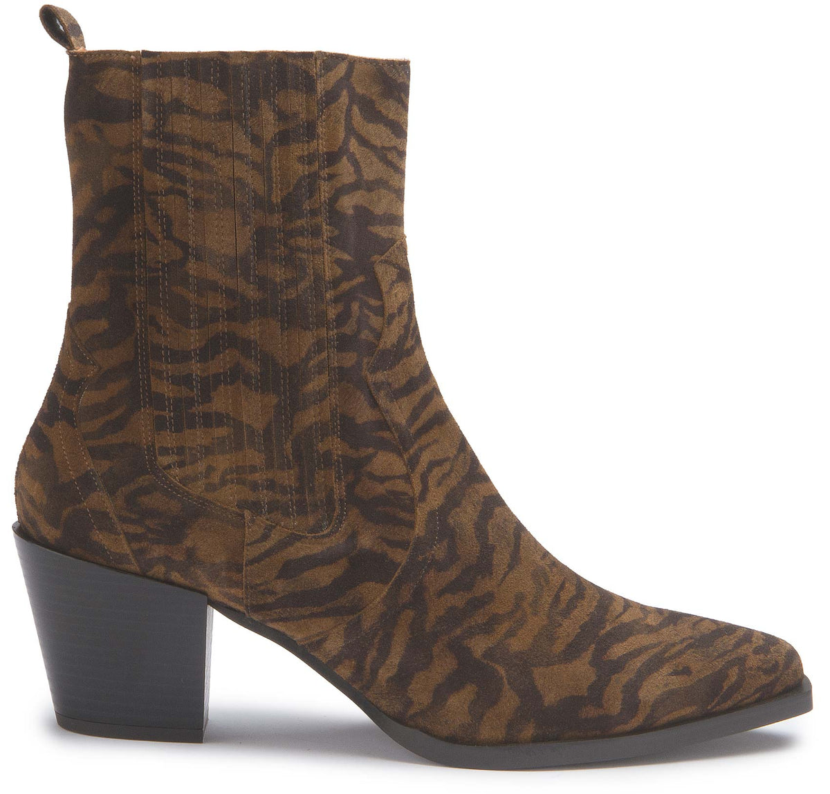Stiefelette 2180-25 mit spitzer Form, Seitenansicht