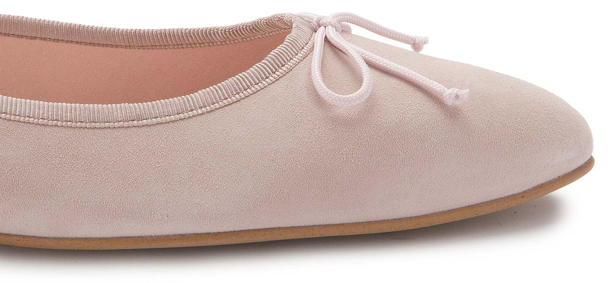 Detailansicht des Ballerinas 2731-14 in hellem Rosa