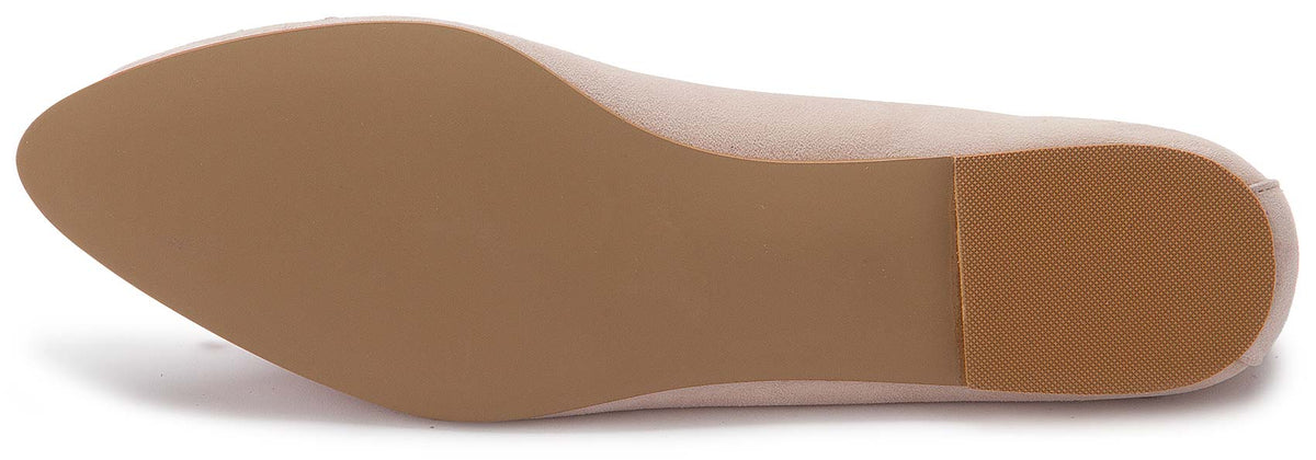 Hellbraune Sohle des Ballerinas 2731-14