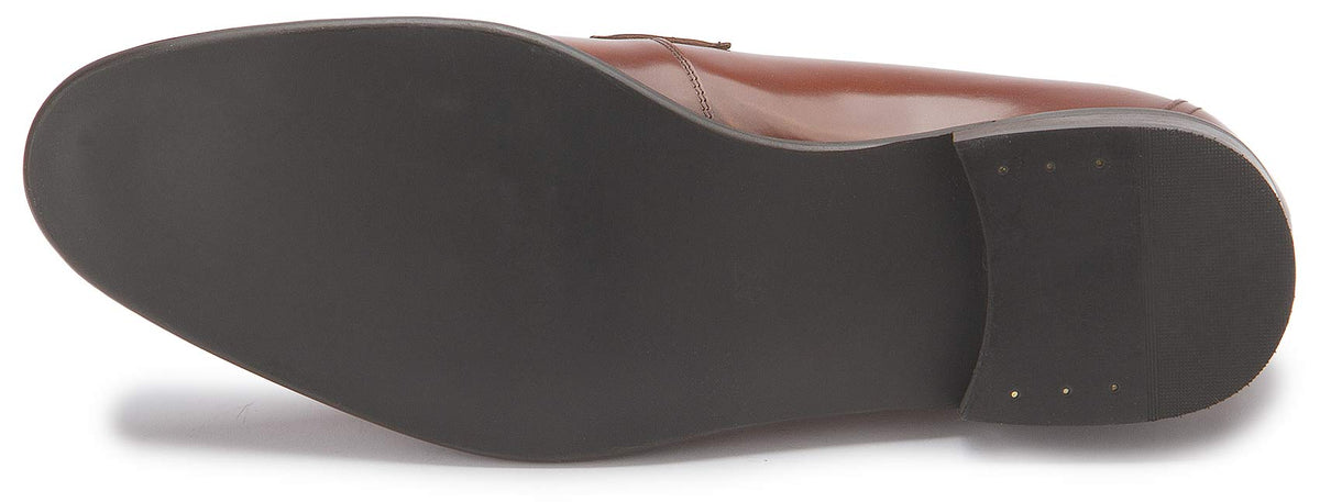 Dunkle Laufsohle des Slippers 6419-14