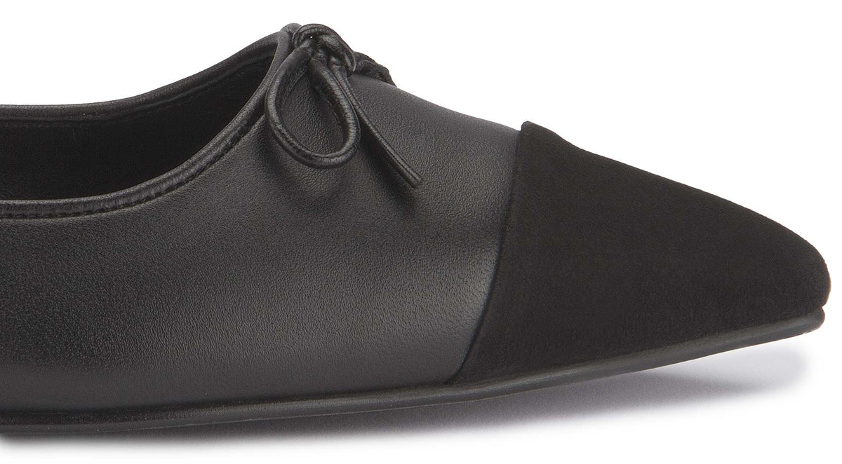 Ballerinas 2154-15, Ferse und niedriger Absatz