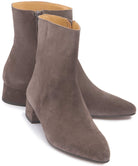 Stiefelette Taupe Rauhleder – Paar