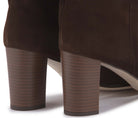 Stiefeletten in Dunkelbraun Rauhleder, Detailansicht 3, Artikel 2602-26