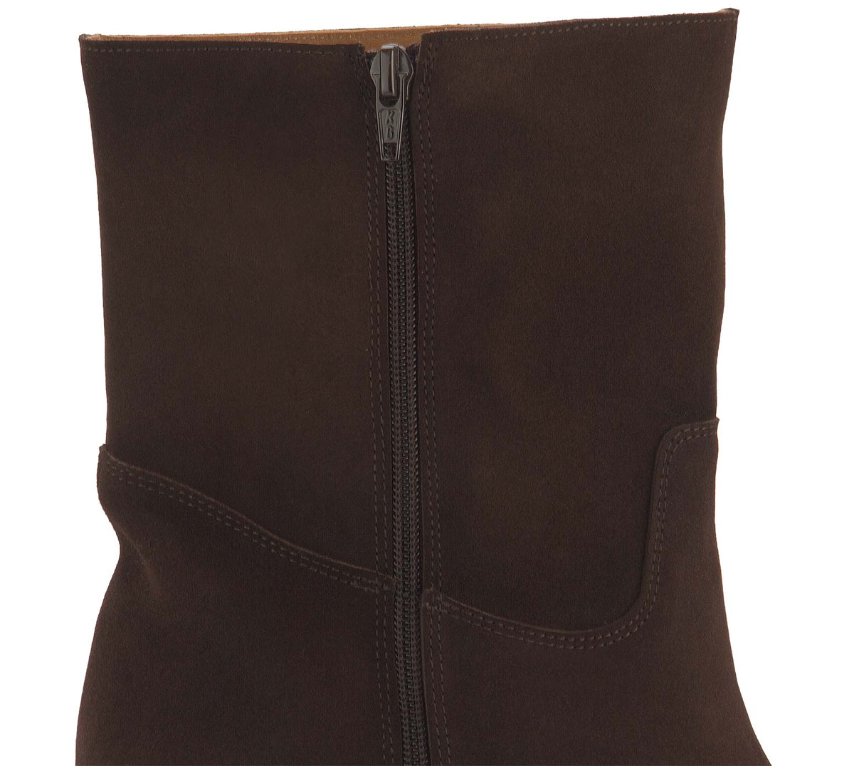 Stiefeletten in Dunkelbraun Rauhleder, Detailansicht 4, Artikel 2602-26