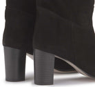 Stiefeletten in Schwarz Rauhleder, Detailansicht 3, Artikel 2603-26