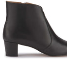 Stiefeletten in Schwarz Glattleder, Detailansicht, Artikel 2604-26