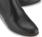 Stiefeletten in Schwarz Glattleder, Detailansicht, Artikel 2604-26