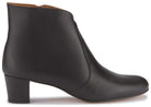 Stiefeletten in Schwarz Glattleder, Seitenansicht, Artikel 2604-26