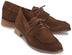 Bootsschuhe in Braun Rauhleder
