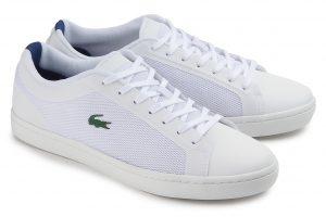 Lacoste Sneaker im lässigen Retro-Look mit Mesh-Einsätzen | Übergröße Lacoste Sneaker Mesh-Einsätze Übergröße 087-26