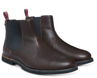 Timberland Chelsea-Boots Leder braun Herrenschuhe Übergröße 150-26