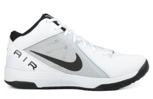 Nike Air Overplay Fischgraetenprofil atmungsaktiv Weiss Uebergroesse