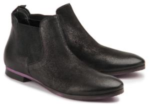 Chelsea-Boots mit jungem Charme in Uebergroessen Schwarz