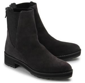 Homers Chelsea-Boots in Uebergroessen Grau