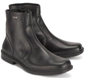 Jomos Boots Herren Stiefeletten Uebergroesse schwarz Weite H warmgefuettert