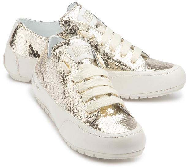 Candice Cooper Sneaker in Übergrößen gold