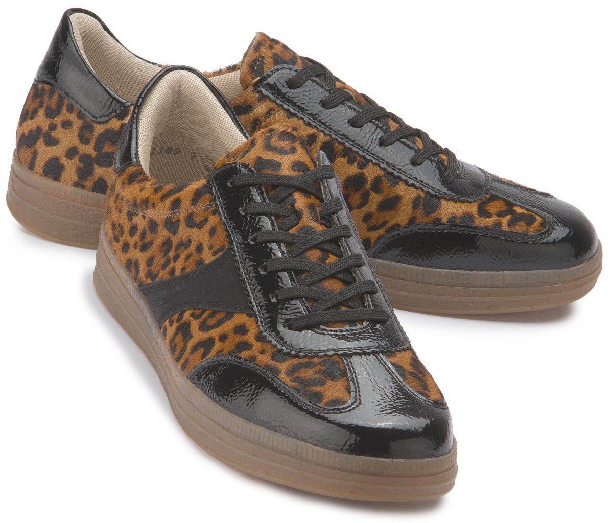 remonte Sneaker für Damen mit Leo-Print