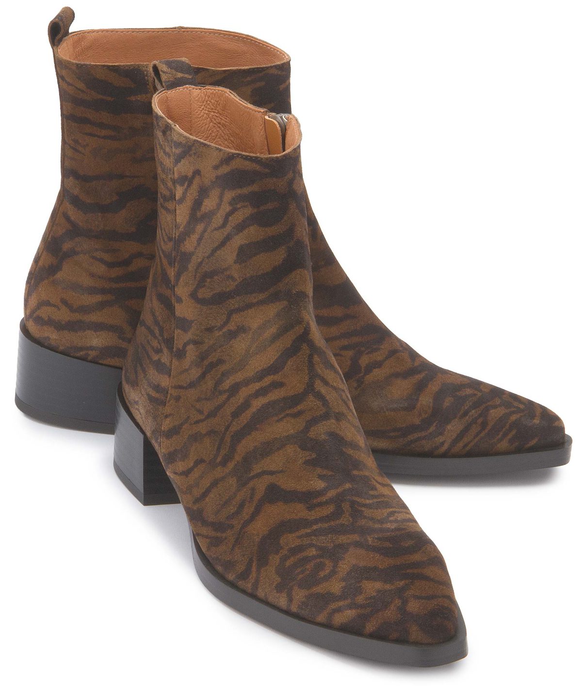 Bariello Stiefeletten in Übergrößen Animalprint