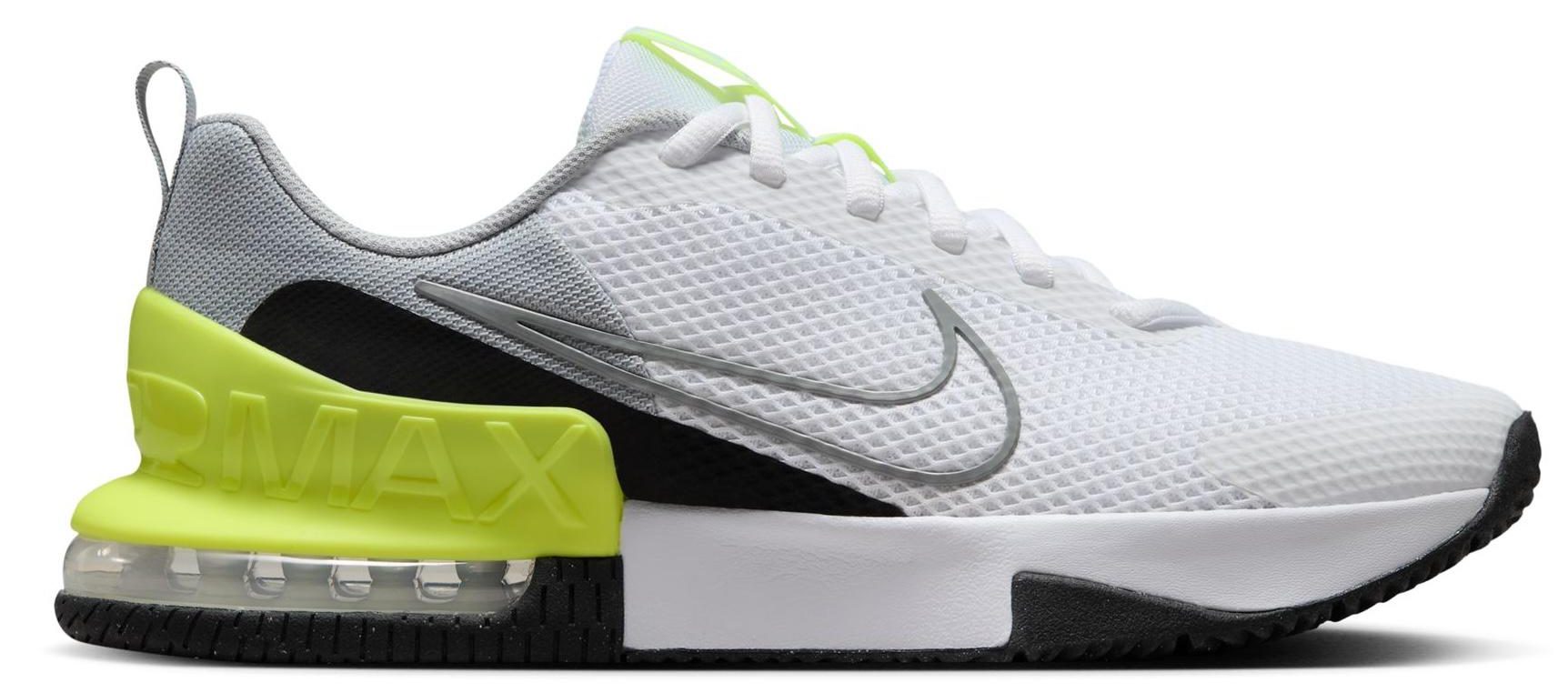 Nike Air Max Alpha Herren Trainer 6 in Übergrößen | Die robuste Ferse mit sichtbarer "Performance Air"-Dämpfung bietet zuverlässigen Halt Nike Air Max Alpha Trainer 6 in Übergrößen