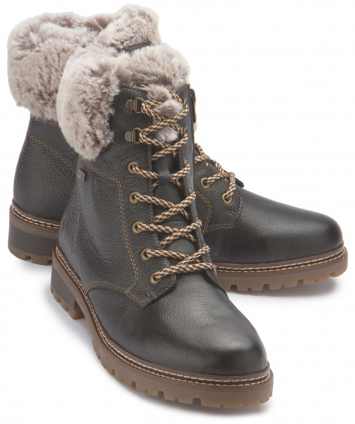 Lace-up boot in oversize: 3507-23