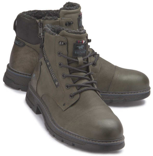 Lace-up boot in plus sizes: 7214-25