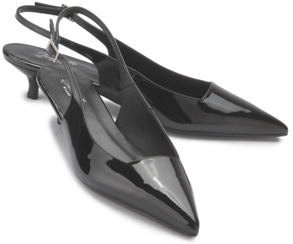 Sling-Pumps in Übergrößen: 2162-15