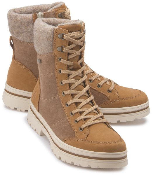 Lace-up boot in plus sizes: 3610-25