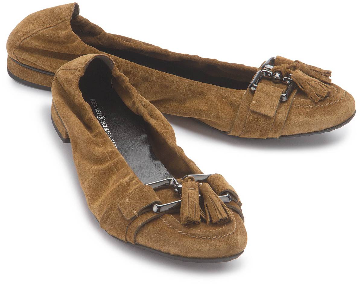 Pantolette Flach Kennel Schmenger Pantolette Jordan Deichmann